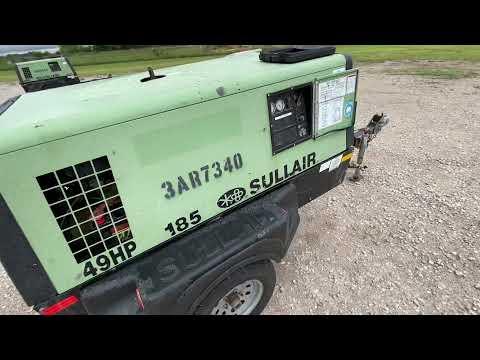 Sullair 49HP 185DPQ Air Compressor