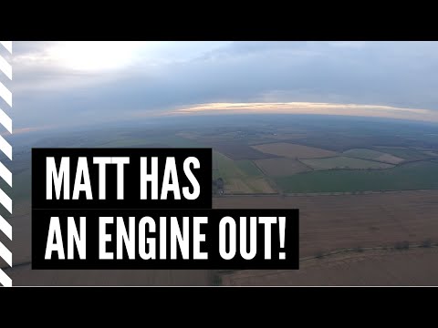 Paramotor Flight 96 - Matt has an engine out!