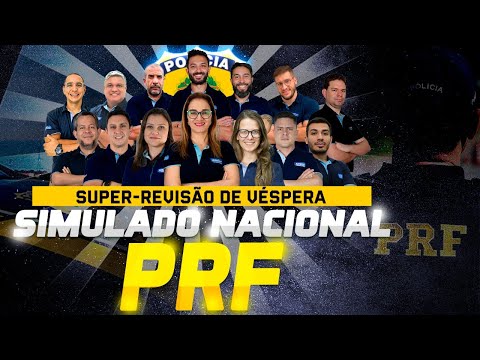 Concurso PRF 2023 - Revisão Simulado Nacional - AlfaCon