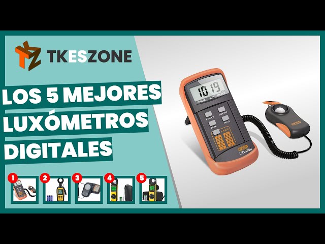 Vídeo relacionado con Dr.meter Luxómetro Portátil, Fotometro Medidor de luz Digital Rango 0-100,000 Lux Luxómetro Temperatura Alta precisión Pantalla LCD