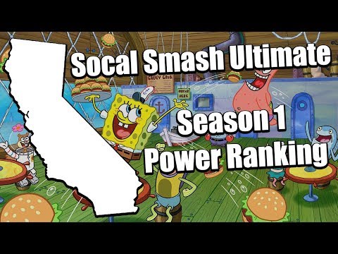 Socal Smash Ultimate Power Ranking Season 1 - 2019
