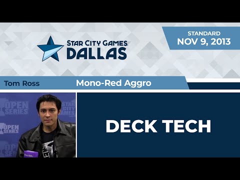 SCGDAL: Deck Tech - Mono-Red Aggro with Tom Ross | Standard