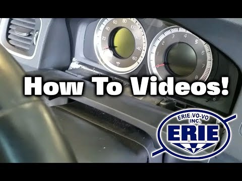 How To Replace Speedometer on 2011-2018 Volvo S60