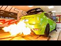 BEST OF DYNO PULLS on a Superflow Dyno | Porsches, Ferraris, Tuned Cars & More! *LOUD* ⚠️
