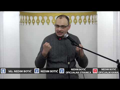 SVE SE MOŽE PROMIJENITI, SAMO TREBAŠ BITI ZAHVALAN ALLAHU  ᴴᴰ┇hfz. Nedim Botić