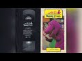 Barney Friends S1E19 1 2 3 4 5 Senses 1992 1993 Time Life VHS Release