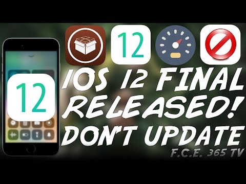 iOS 12 GM (FINAL VERSION) WAS RELEASED | DO NOT UPDATE, HERE'S WHY Video