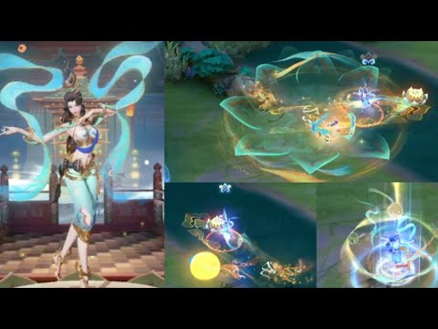 Legendary Duel AOV, The Wind Dances, corresponding to the King's Glory Meets Hu Xuan Diao Chan