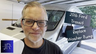 How to Replace the Windshield Washer Pump Ford Transit 2016