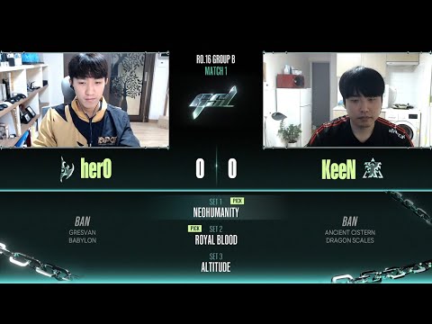 [2023 GSL S1] Ro.16 Group B Match1 herO vs KeeN