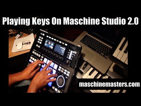 Maschine 2.0 Studio Tutorial: Playing Keys on Pads w/ @MikeKalombo