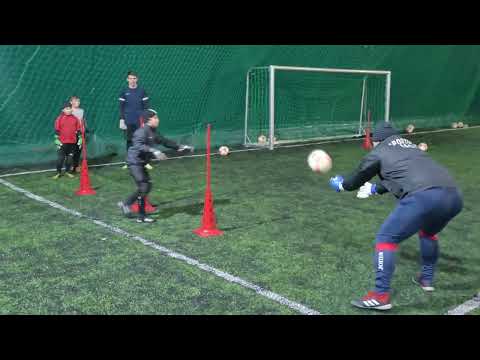 antrenament portari pentru copiii