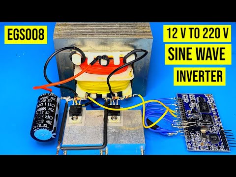 DIY 1kW sine wave inverter 12v to 220v EGS002 , jlcpcb