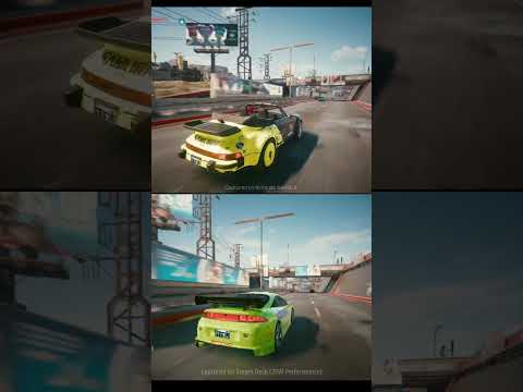 Nintendo Switch 2 vs Steam Deck (25W Performance) - Cyberpunk 2077