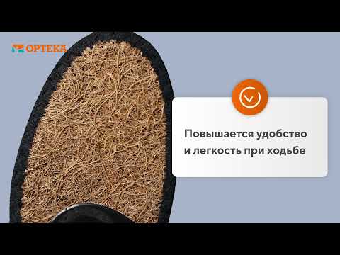 Миниатюра изображения товара Стельки ортопедические Ortmann Spira (р.39, черный)