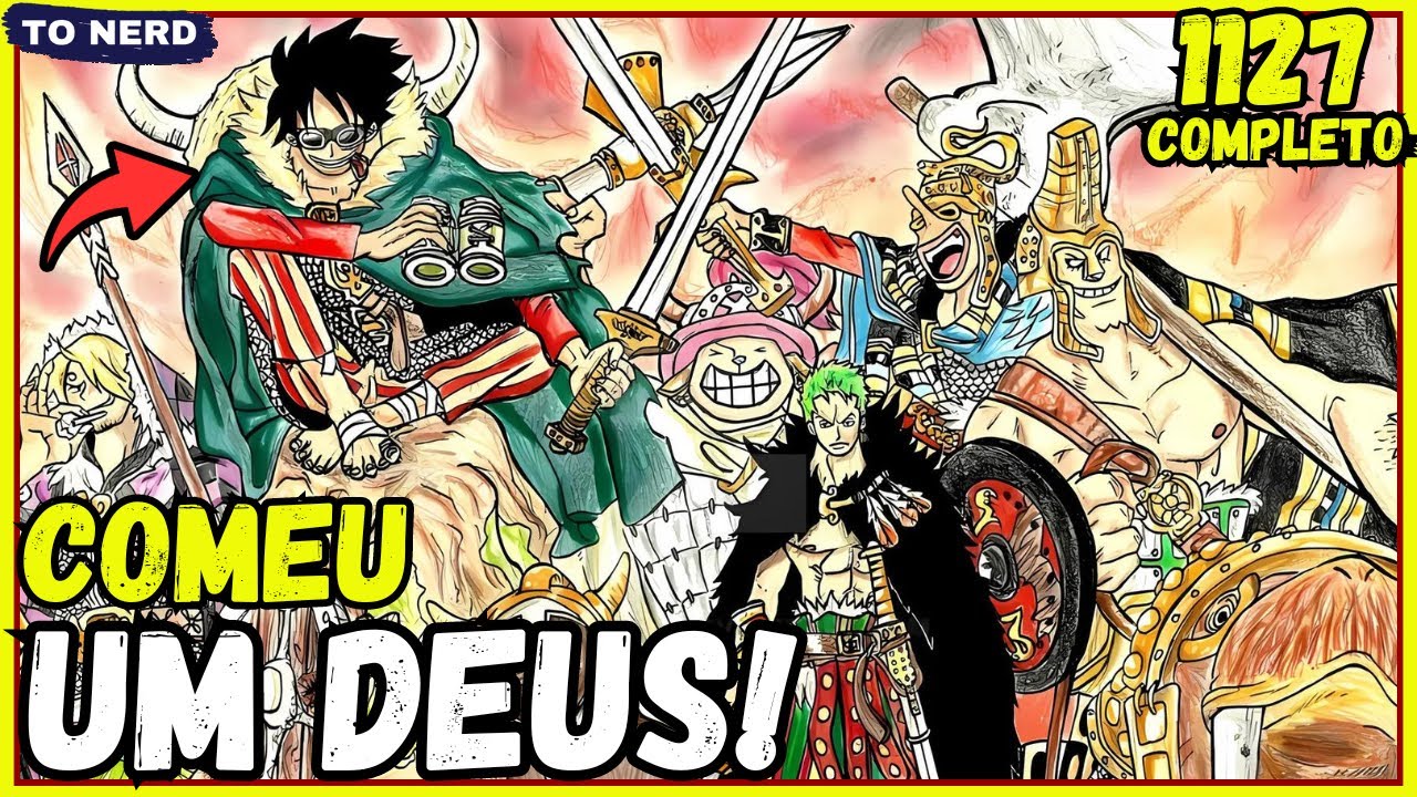 😱LOUCURA: LUFFY COMEU O DEUS DE ELBAF! ONE PIECE 1127 COMPLETO