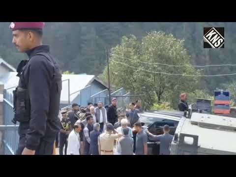 LG #Manojsinha flag off Annual Gangbal Yatra at Naranag Wangath in Ganderbal.