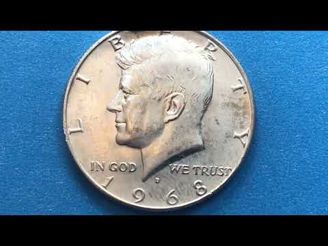 Value of 1968 Kennedy Half Dollar