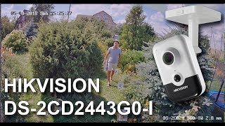 HIKVISION DS-2CD2443G0-IW (2.8 мм) - відео 2