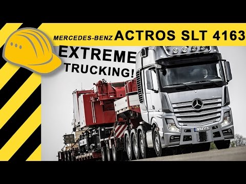 Mercedes-Benz Actros SLT 4163 - Actros MP4 heavy-duty truck driving report