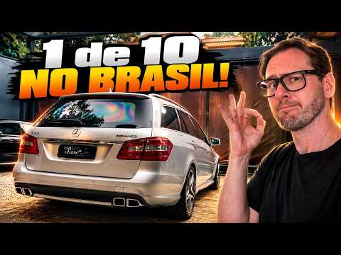 ESSE É UM DOS MERCEDES MAIS RAROS DO MUNDO: E63 AMG PERUA!!🔥