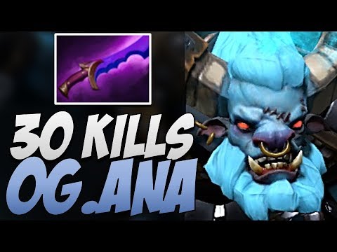 OG.Ana Spirit Breaker - CRAZY 30 KILLS | Dota Gameplay