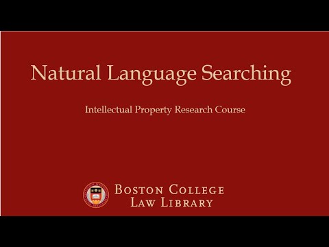 Natural Language Searching