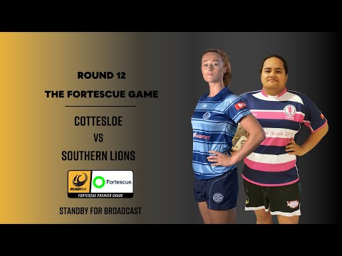 2023 Fortescue Women's R12 - Cottesloe v Southern Lions