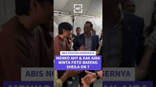 Download lagu Jarang2 nih #sheilaon7 diajak foto menteri 😂 AHY Duta Eross Adam konser terbaru mp3