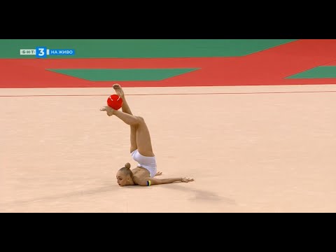 Viktoriia Onopriienko Ball Qualification 32,000 - World Championships Sofia 2022