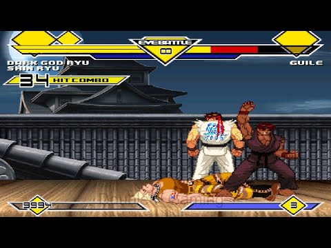 [Street Fighter Mugen]  ShinRyu & DarkRyu