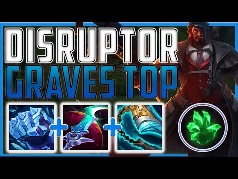 This build makes Graves super DISRUPTIVE with slowing power!! - Disruptor Graves Top | Season 15 LoL