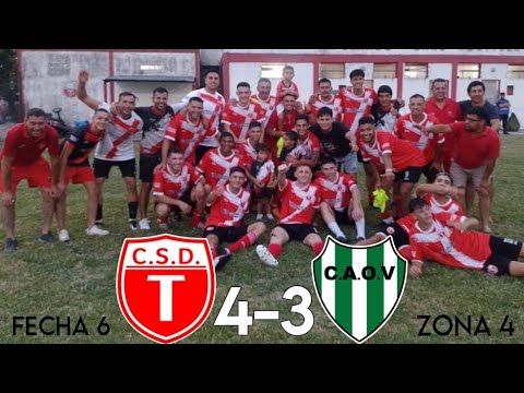 DEPORTIVO TABOSSI 4-3 ORO VERDE CLASIFICACIÓN DEL DEPOR A 32AVOS COPA ENTRE RÍOS 2024 ZONA 4 FECHA 6