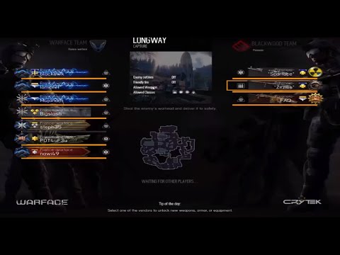 Warface EU: Paranoia Vs france_warface 3v7 (exar-h 28-4)