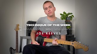  - Joe Reeves on Volume Sweeps | Technique of the Week | Fender