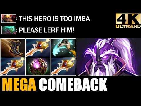 3X Divine Rapier Void Spirit VS Mega Creeps - Epic Comeback Dota 2 Pro Rank Gameplay