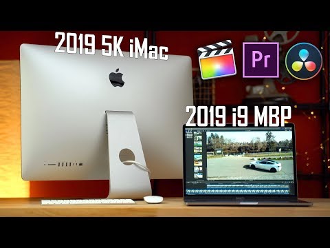 2019 MacBook Pro vs 2019 5k iMac - Video Editing Comparison