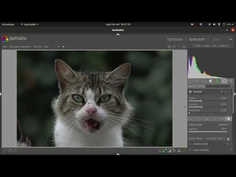 #Darktable - Refining edges to get more sharpening