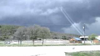 preview picture of video 'Time Lapse near Santo,TX 03/24/2010'