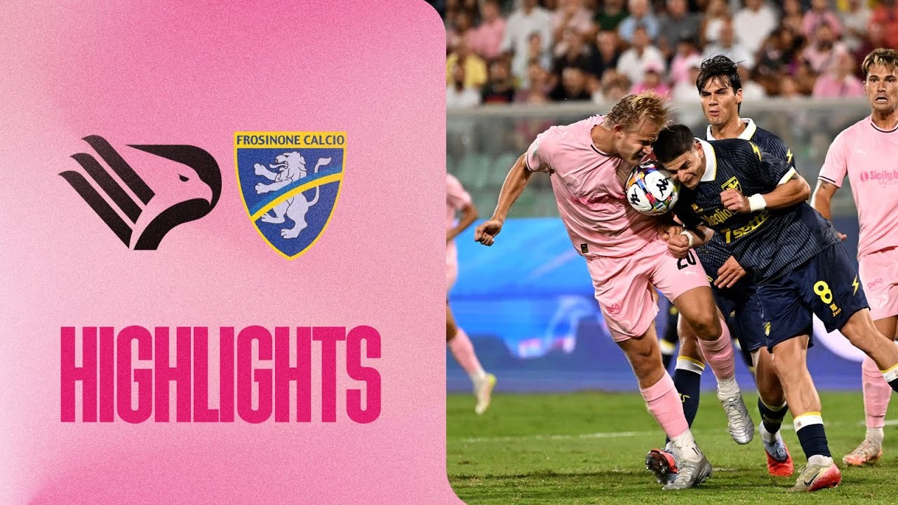 Palermo-Frosinone 0-0: gli Highlights del match