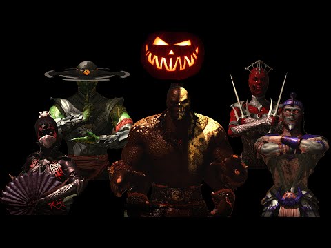 Mortal Kombat X - Halloween Pack 1 Costumes / Skins *PC Mod* (1080p 60FPS) Video