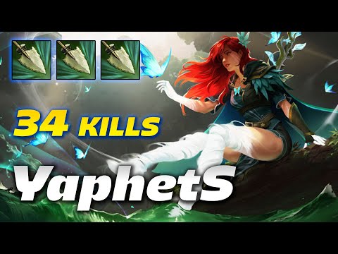 YaphetS Windranger 34/0 - Dota 2 Pro Gameplay [Watch & Learn]