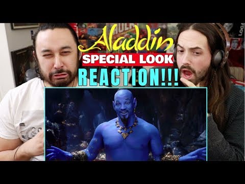 Disney's ALADDIN - SPECIAL LOOK | REACTION!!!