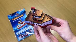 Дерев’яний 3D конструктор Turbo Ship