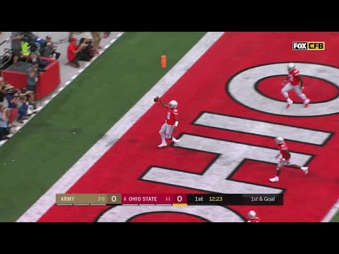 J.T. Barrett 5-YD TD Run vs. Army