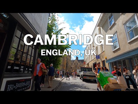 Cambridge, England, United Kingdom - Driving Tour 4K