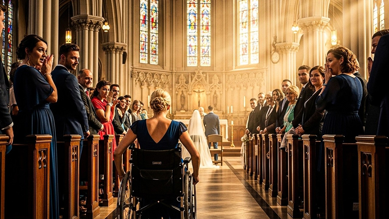 La Mujer que Fue Abandonada en una Silla de Ruedas… y Años Después, Cambió la Historia en su Boda