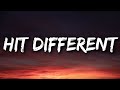 SZA Hit Different Lyrics Ft Ty Dolla Ign