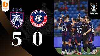 Download lagu Sorotan: Johor Darul Ta'zim 5 - 0 Melaka FC | Suku Akhir (1) | Piala Malaysia 2025-26 mp3