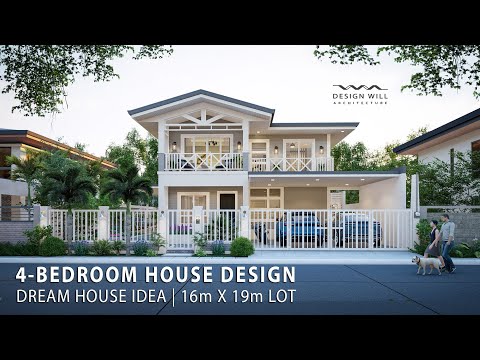 D05 | Dream House Idea | 16m x 19m Lot  House Design